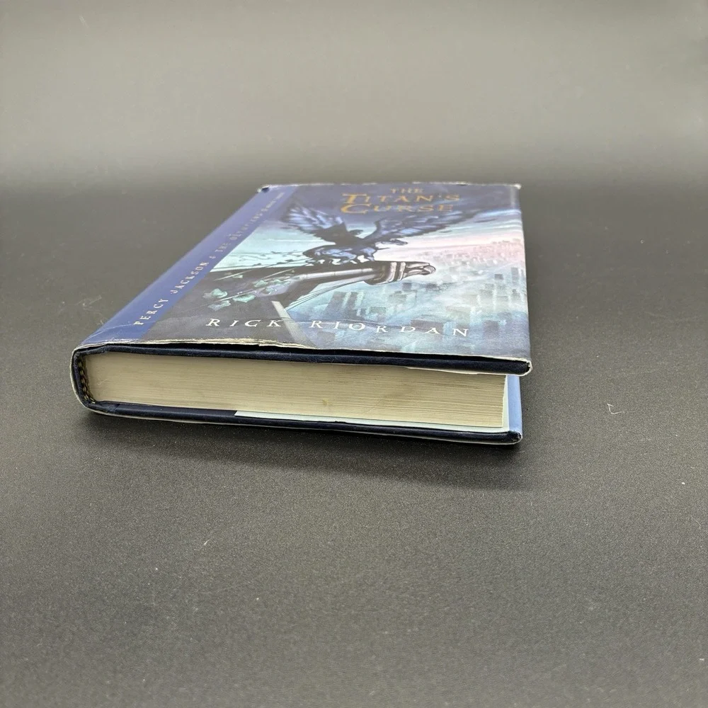 The Titan's Curse by Rick Riordan Hardcover First Edition Percy Jackson Book 3